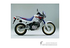 Stickers voor Honda NX650 DOMINATOR 1993 - Wit • Honda OEM Stickers
