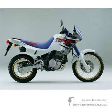 Honda NX650 DOMINATOR 1993 - Biały - Ross White