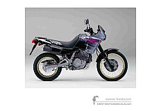 Stickers voor Honda NX650 DOMINATOR 1994 - Zwart • Honda OEM Stickers