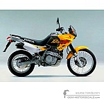 Honda NX650 DOMINATOR 1997 - Yellow