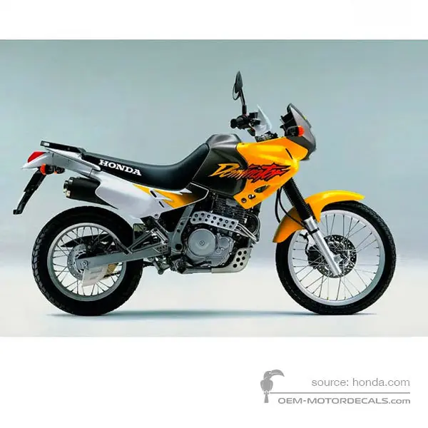 Honda NX650 DOMINATOR 1997 - Amarillo - Citron Yellow