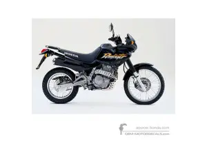 Stickers voor Honda NX650 DOMINATOR 1998 - Zwart • Honda OEM Stickers