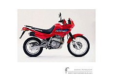 Stickers voor Honda NX650 DOMINATOR 1998 - Rood • Honda OEM Stickers