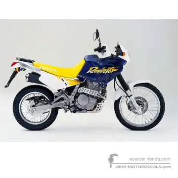 Honda NX650 DOMINATOR 1998 - Purple - Vortex Purple Metallic