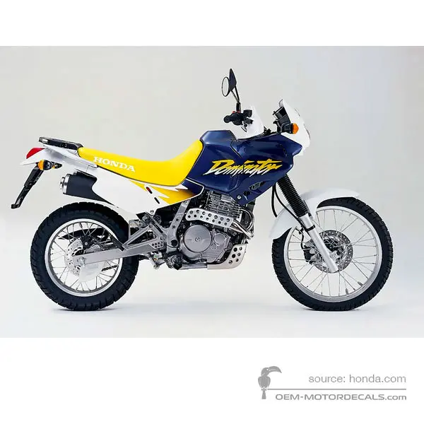 Honda NX650 DOMINATOR 1998 - Violeta - Vortex Purple Metallic