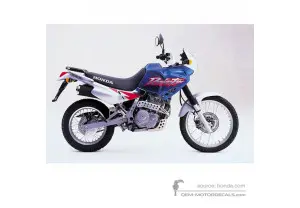Stickers voor Honda NX650 DOMINATOR 1999 - Blauw • Honda OEM Stickers