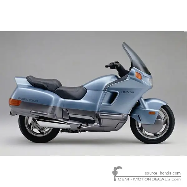 Honda PC800 1989 - Pearl Novelty Blue