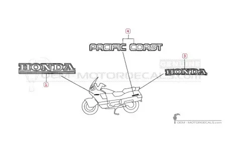 Honda PC800 1990