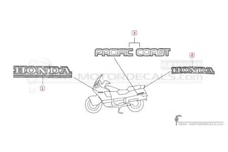 Honda PC800 1994