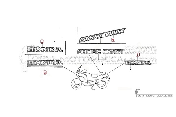 Honda PC800 1996