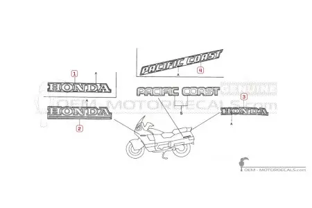 Honda PC800 1997