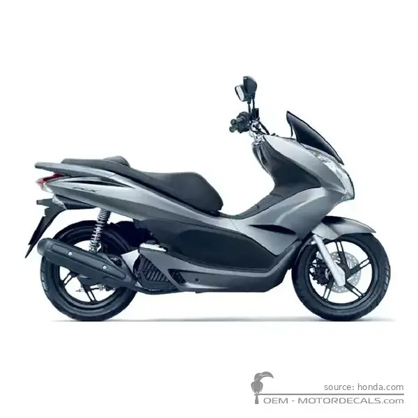 Honda PCX125 2010 - Seal Silver Metallic