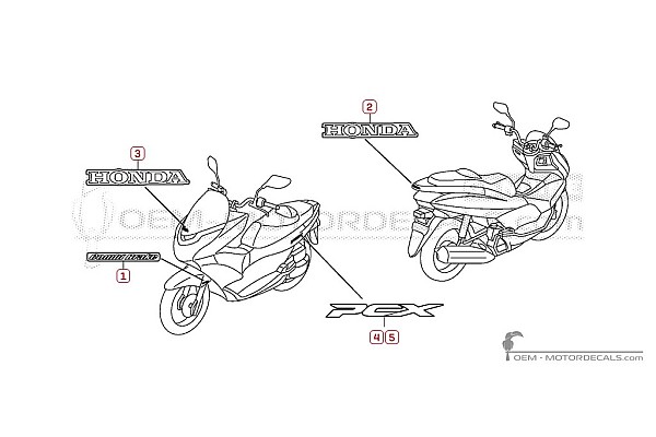 Honda PCX125 2010