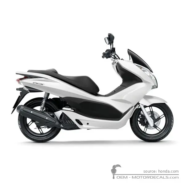 Honda PCX125 2012 - Pearl Himalayas White