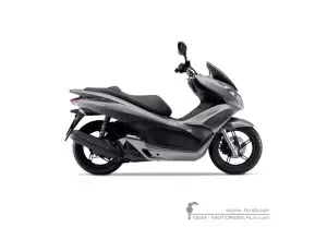 Pegatinas para Honda PCX125 2013 • Honda Pegatinas OEM