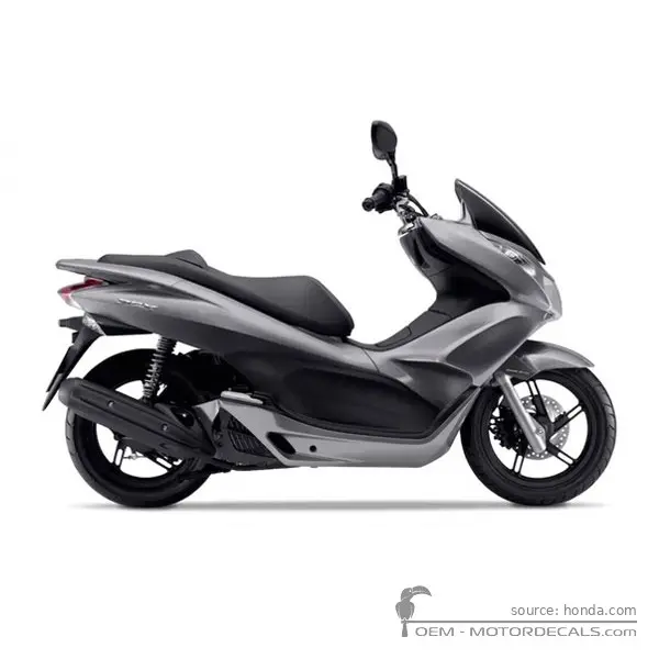 Honda PCX125 2013 - Moondust Silver Metallic