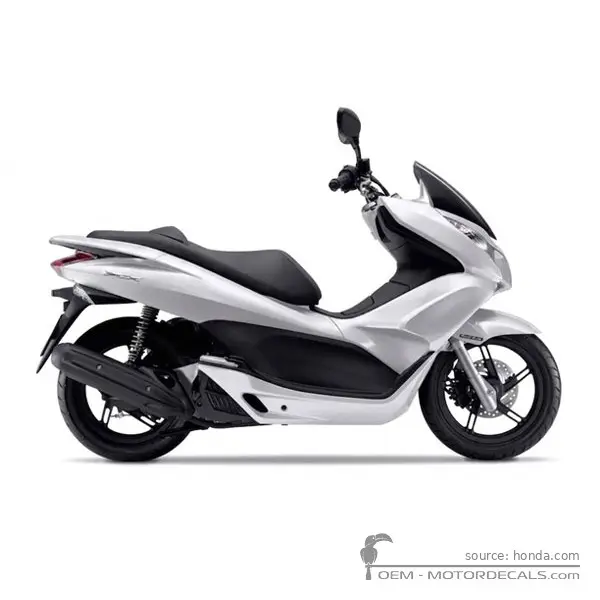 Honda PCX125 2013 - Pearl Cool White