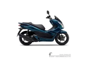 Naklejki do Honda PCX125 2013 • Honda Naklejki OEM