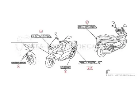 Honda PCX125 2013