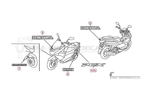 Honda PCX125 2013