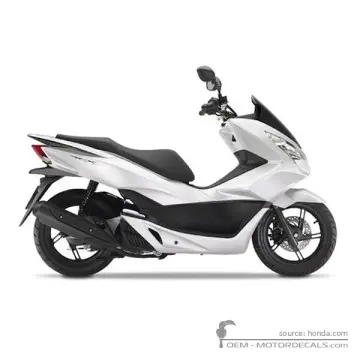 Honda PCX125 2017 - Pearl Cool White