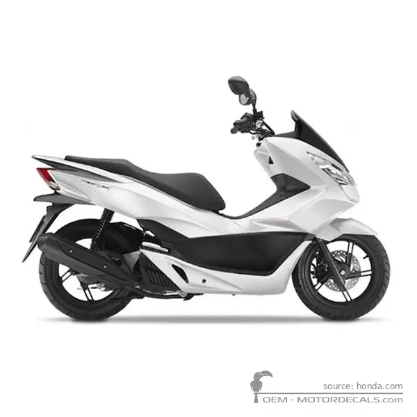 Honda PCX125 2017 - Pearl Cool White