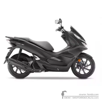 Honda PCX125 2019 - Mat Carbonium Gray Metallic