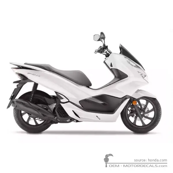 Honda PCX125 2019 - Pearl Cool White