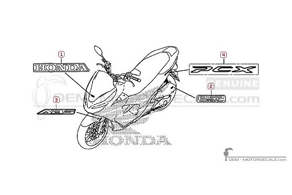 Honda PCX125 2019