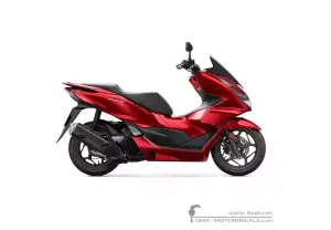 Adesivi per Honda PCX125 2021 • Honda Adesivi OEM