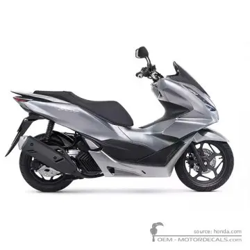 Honda PCX125 2021 - Mat Cosmo Silver Metallic