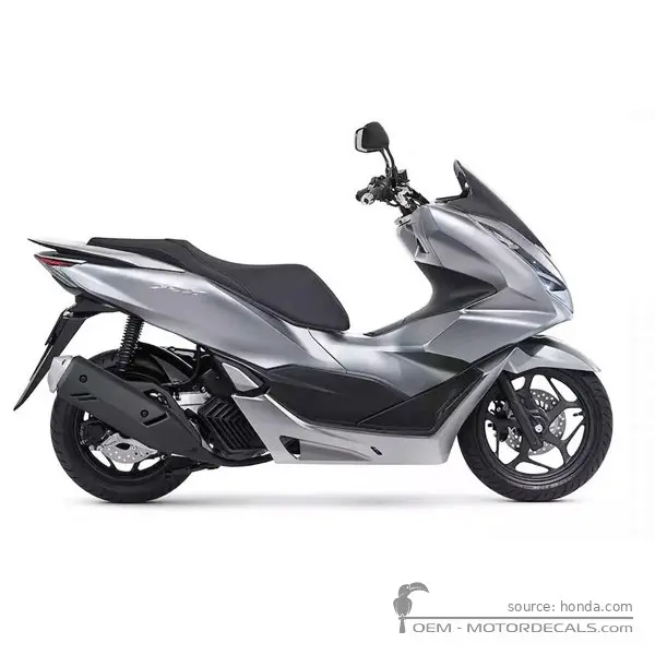 Honda PCX125 2021 - Mat Cosmo Silver Metallic