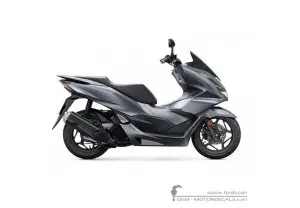 Autocollants pour Honda PCX125 2021 • Honda Autocollants OEM