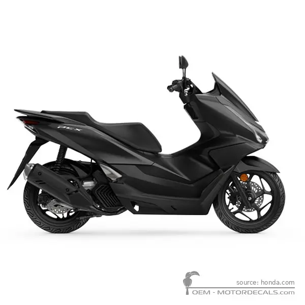Honda PCX125 2025 - Mat Galaxy Black Metallic