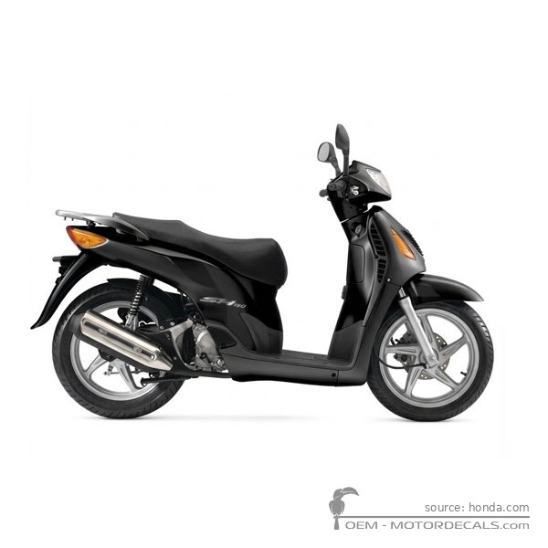 Adesivi per Honda SH125i 2001 • Honda Adesivi OEM
