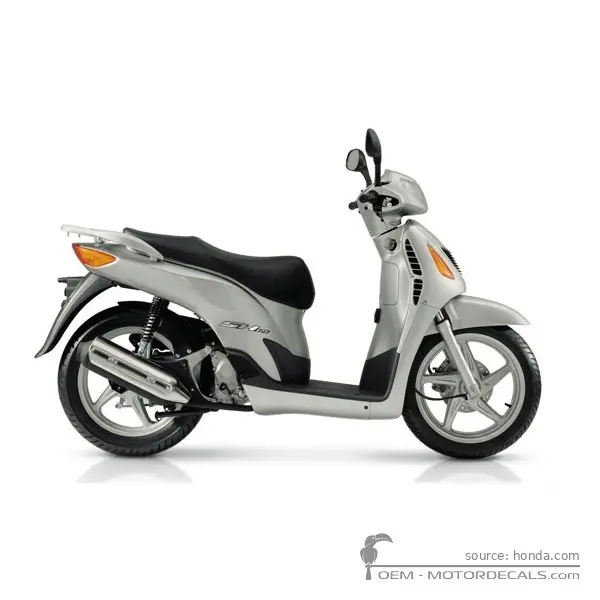 Honda SH125i 2001 - Force Silver Metallic