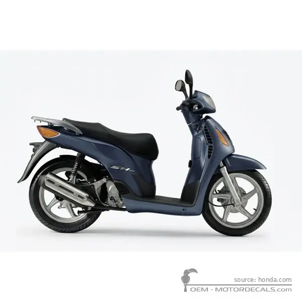 Honda SH125i 2002 - Cyclone Blue Metallic