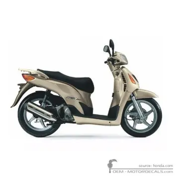 Honda SH125i 2002 - Navona Beige Metallic