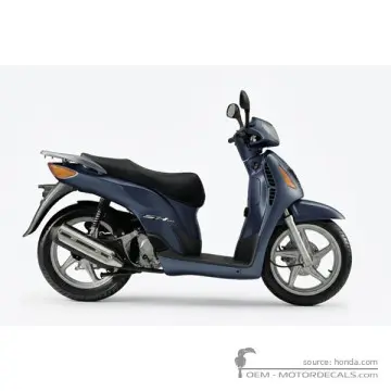 Honda SH125i 2003 - Cyclone Blue Metallic