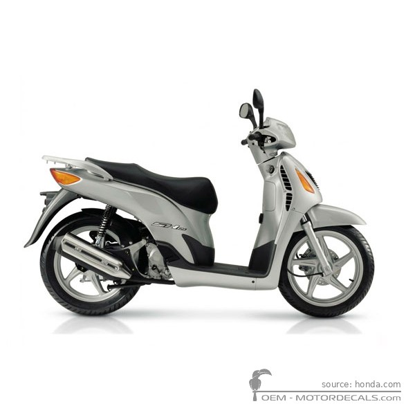 Adesivi per Honda SH125i 2003 • Honda Adesivi OEM