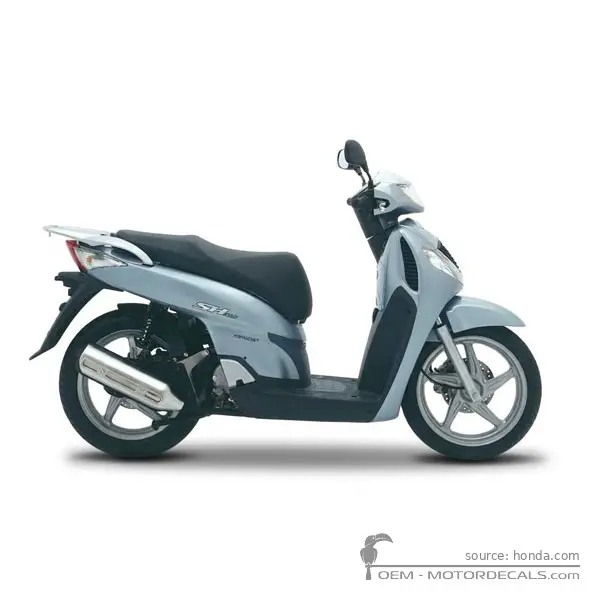 Honda SH125i 2005 - Iceland Blue Metallic