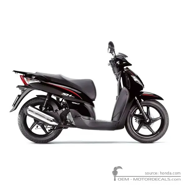 Honda SH125i R 2008 - Black