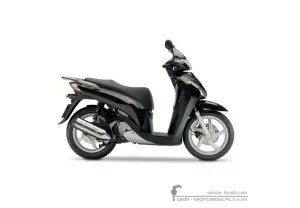 Adesivi per Honda SH125i 2009 • Honda Adesivi OEM