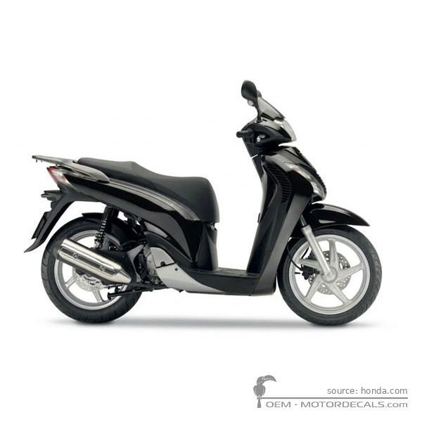 Decals for Honda SH125i 2011 • Honda OEM Decals
