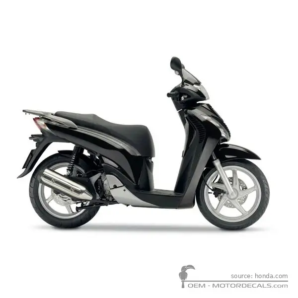 Honda SH125i 2012 - Pearl Nightstar Black