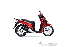 Decals for Honda SH125i 2012 • Honda OEM Decals