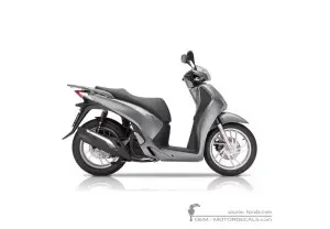 Pegatinas para Honda SH125i 2013 • Honda Pegatinas OEM