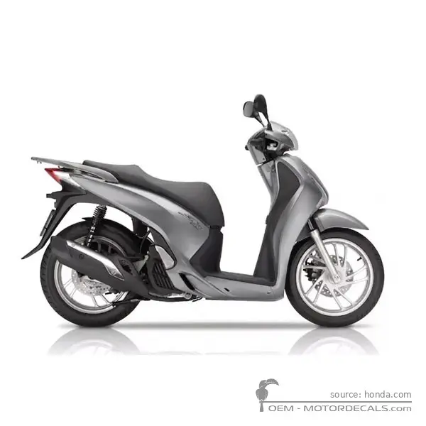 Honda SH125i 2013 - Moondust Silver Metallic