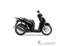 Autocollants pour Honda SH125i 2013 • Honda Autocollants OEM