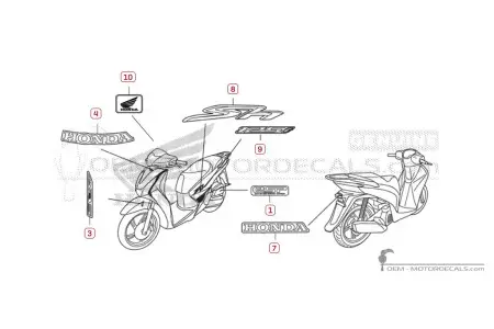 Honda SH125i 2013